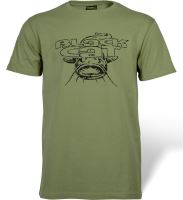 Black Cat Tričko Military Shirt - Veľkosť XXL