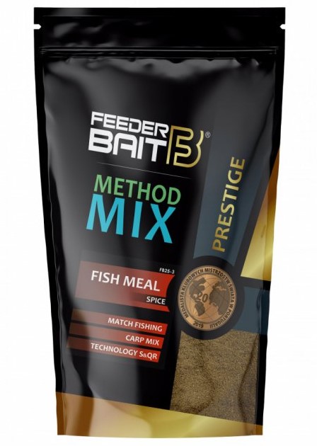 Feederbait krmítková zmes methodmix prestige 800 g - fish meal spice