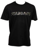 Starbaits Tričko Black Camo - XXXL