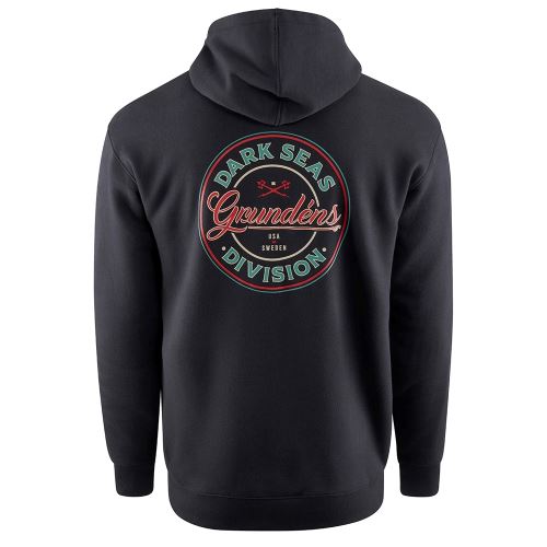 Grundéns Mikina Dark Seas X Grundens Instinctive FZ Hoodie Black