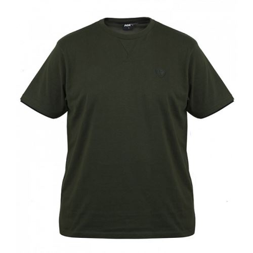 Fox Tričko Green Black Brushed Cotton T Shirt
