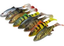 Savage Gear Gumová Nástraha 4D LB River Roach Green Silver UV (3)