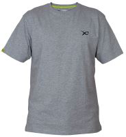 Matrix Tričko Minimal Light Grey Marl T Shirt-Veľkosť S
