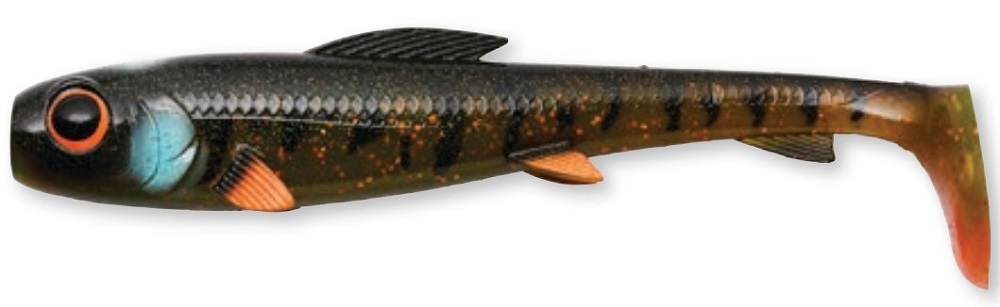 Abu garcia gumová nástraha svartzonker mcpike burbot motoroil 2 ks - 25 cm 131 g