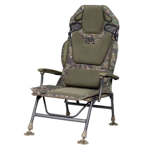 Trakker Kreslo Levelite Camo Longback Chair