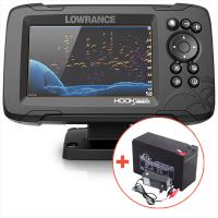 Lowrance Echolot Hook Reveal 5 So Sondou HDI 50/200 KHZ