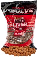 Starbaits Rozpustné Boilie D-Solve Boilies Red Liver 2,5 kg 20 mm