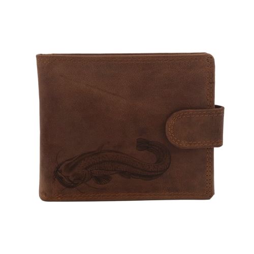 Mercucio Peňaženka Svetlohnedá Vzor 6 Sumec Celý