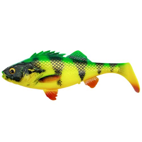 Savage Gear Gumová Nástraha 4D Perch Shad Firetiger - 12,5 cm 20 g