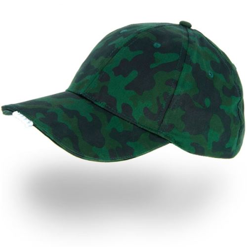 NGT Šiltovka Camo Cap Led Lights