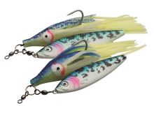 Kinetic Pilker Halibut Jigger Green Silver (1)