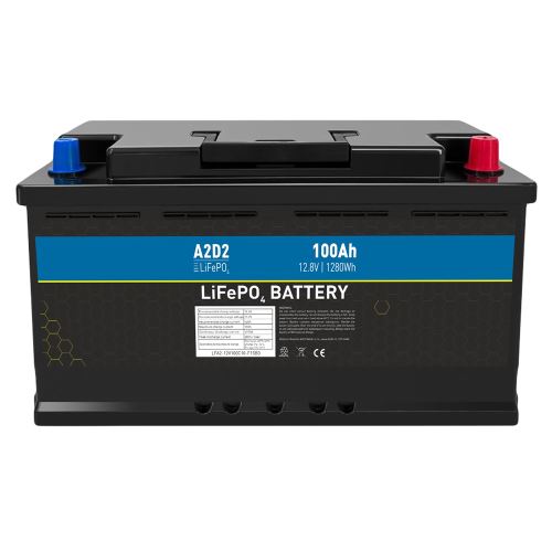 A2D2 Batéria LiFePo4 12,8 V 100Ah F15 Car Battery Case Gotion Cells