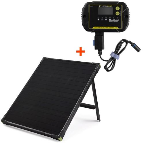 Goal Zero Set Solárny Panel Boulder 50 + Menič k Solárnemu Panelu Charge Controller