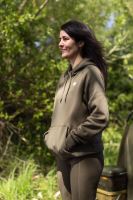 Korda Mikina Womens Kore Hoodie Dark Olive (2)