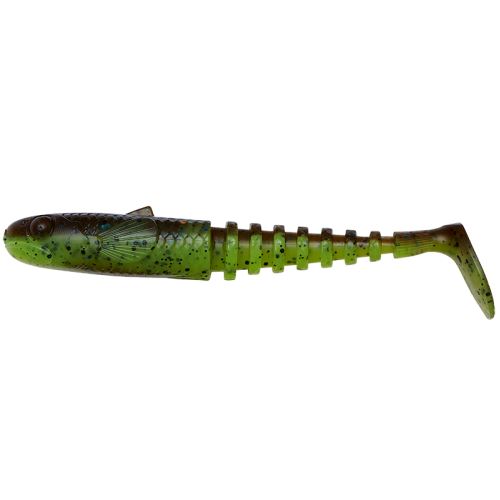 Savage Gear Gumová Nástraha Gobster Shad Bulk Chartreuse Pumpkin