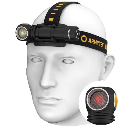 Armytek Čelovka Wizard C2 WR USB Biele A Červené Svetlo